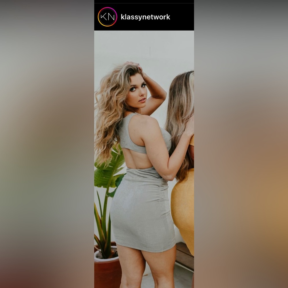 Open Back Brami Dress